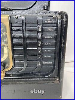 Vintage Zenith G500 Trans-Oceanic Radio 5G40 Chassis Portable Shortwave Radio