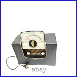 Vintage Zenith G503-Y Portable Tube Radio Chassis 5G41 Black Case Works