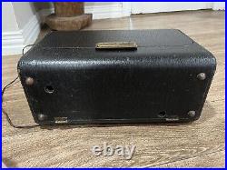 Vintage Zenith H500 Trans-Oceanic Portable Tube Radio Original Working Condition