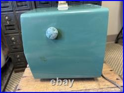 Vintage Zenith H724Z1 Bakelite Am Fm Table Radio Tested Working Green