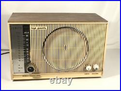 Vintage Zenith High Fidelity Tube Radio Display S-46351 Model Made In USA