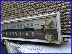 Vintage Zenith K725 Tube Radio AM FM Automatic Frequency Control 35 Watts USA
