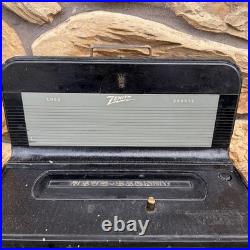 Vintage Zenith L600 Trans-Oceanic Wave Magnet Tube Radio Clean w Manual Untested