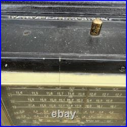 Vintage Zenith L600 Trans-Oceanic Wave Magnet Tube Radio Clean w Manual Untested