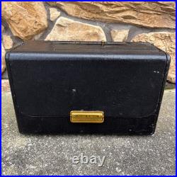 Vintage Zenith L600 Trans-Oceanic Wave Magnet Tube Radio Clean w Manual Untested