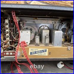 Vintage Zenith L600 Trans-Oceanic Wave Magnet Tube Radio Clean w Manual Untested