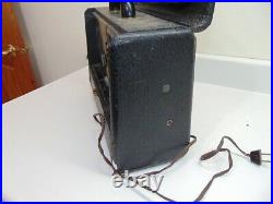 Vintage Zenith Long Distance Catalin Tube Carry Case Radio-AM-Not Tuning