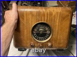 Vintage Zenith Model 5-J-217 Tube Radio WORKS GREAT! Restored Vintage Zenith Model 5-J-217 Tube Radio WORKS GREAT! Restored