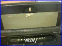 Vintage Zenith R600 Trans-Oceanic Short Wave Magnet Multi-Band Tube Radio