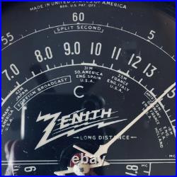 Vintage Zenith Radio 5 S 119 Wood Cabinet Tabletop Tested and Works 20x11.5x9.1 Vintage Zenith Radio 5 S 119 Wood Cabinet Tabletop Tested and Works 20x11.5x9.1