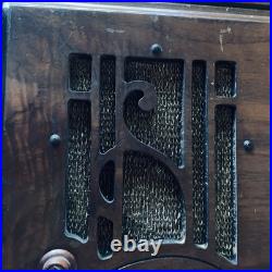Vintage Zenith Radio 5 S 119 Wood Cabinet Tabletop Tested and Works 20x11.5x9.1
