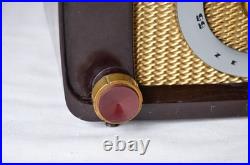 Vintage Zenith S-14888 Bakelite Tube Radio Beautiful Old Radio WORKING