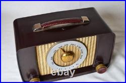 Vintage Zenith S-14888 Bakelite Tube Radio Beautiful Old Radio WORKING