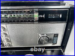 Vintage Zenith Solid State Trans OCEANIC RD7000Y FM AM 11 Band World Tube Radio