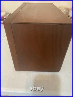 Vintage Zenith T350 Tube Radio Wood Mid Century 1950s USA Tested Working