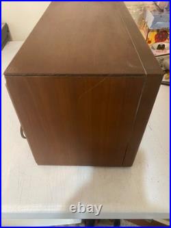 Vintage Zenith T350 Tube Radio Wood Mid Century 1950s USA Tested Working