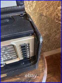 Vintage Zenith Trans-Oceanic B600 World Band Shortwave Tube Radio Working 1959