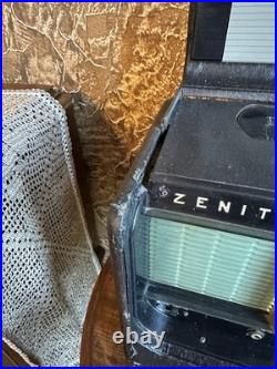 Vintage Zenith Trans-Oceanic B600 World Band Shortwave Tube Radio Working 1959 Vintage Zenith Trans-Oceanic B600 World Band Shortwave Tube Radio Working 1959