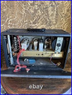 Vintage Zenith Trans-Oceanic B600 World Band Shortwave Tube Radio Working 1959 Vintage Zenith Trans-Oceanic B600 World Band Shortwave Tube Radio Working 1959