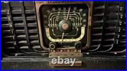 Vintage Zenith Trans-Oceanic G500 Portable Tube Radio Works All Buttons Strong