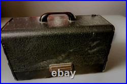 Vintage Zenith Trans-Oceanic G500 Portable Tube Radio Works All Buttons Strong