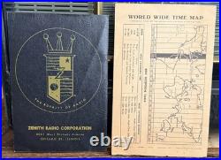 Vintage Zenith Trans-Oceanic H500 Shortwave Radio With Manual Still Works Great
