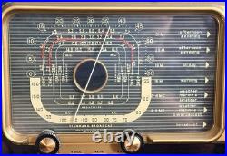 Vintage Zenith Trans-Oceanic H500 Shortwave Radio With Manual Still Works Great