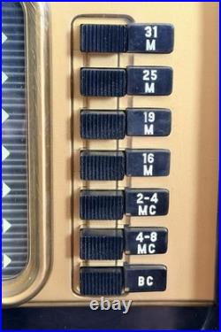 Vintage Zenith Trans-Oceanic H500 Shortwave Radio With Manual Still Works Great