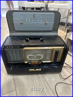 Vintage Zenith Trans Oceanic H 500 Tube Radio Doesn't Work