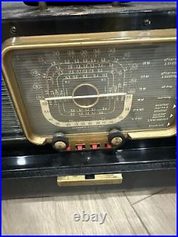 Vintage Zenith Trans Oceanic H 500 Tube Radio Doesn't Work