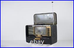Vintage Zenith Trans-Oceanic Portable Tube Radio