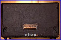 Vintage Zenith Trans Oceanic Portable Wave Magnet Tube Short Wave Radio