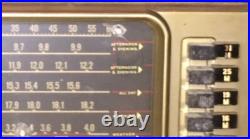 Vintage Zenith Trans Oceanic Portable Wave Magnet Tube Short Wave Radio