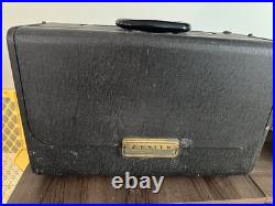 Vintage Zenith Trans Oceanic Portable Wave Magnet Tube Short Wave Radio WORKS Vintage Zenith Trans Oceanic Portable Wave Magnet Tube Short Wave Radio WORKS