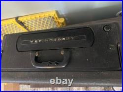 Vintage Zenith Trans Oceanic Portable Wave Magnet Tube Short Wave Radio WORKS