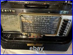 Vintage Zenith Trans Oceanic Radio Wave-magnet Read