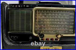 Vintage Zenith Trans Oceanic Wave-Magnet Multi Band Shortwave Radio