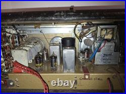 Vintage Zenith Trans Oceanic Wave Magnet Tube Radio Model T600-T600L. 1956