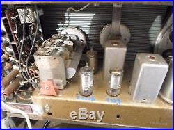 Vintage Zenith Trans-oceanic H500 Wave Magnet Shortwave Tube Radio As-is