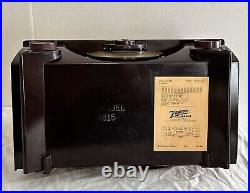 Vintage Zenith Tube Radio J615 Broadcast Band Radio Only (MW) 6 Tube Circa 1958