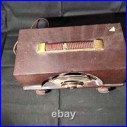Vintage Zenith Tube Radio J615 Broadcast Band Radio & Phono 6 Tube Circa 1958