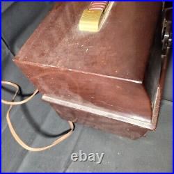 Vintage Zenith Tube Radio J615 Broadcast Band Radio & Phono 6 Tube Circa 1958