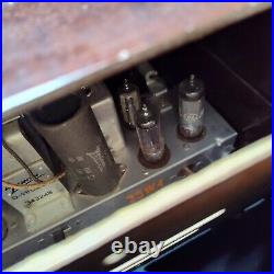 Vintage Zenith Tube Radio J615 Broadcast Band Radio & Phono 6 Tube Circa 1958