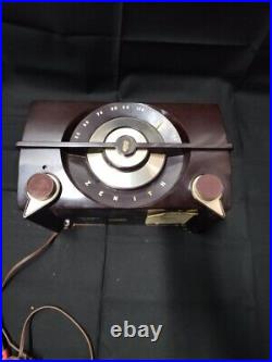 Vintage Zenith Tube Radio J615 Broadcast Band Radio & Phono 6 Tube Circa 1958
