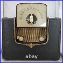 Vintage Zenith Tube Radio Model 5G41 AM Bakelite Tabletop 1940s Untested