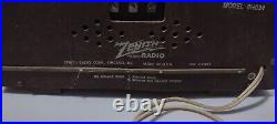 Vintage Zenith Tube Radio Model # 8H034 Made In The USA