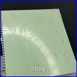 Vintage Zenith Tube Radio Model A615F Plastic Aqua FOR PARTS/REPAIR