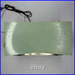 Vintage Zenith Tube Radio Model A615F Plastic Aqua FOR PARTS/REPAIR