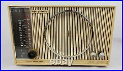 Vintage Zenith Tube Radio S-53556 High Fidelity Mid Century Made USA VGC Tested