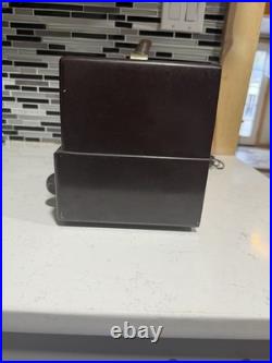 Vintage Zenith Tube Radio Trans-Oceanic Style Bakelite Portable Powers On